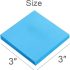 Sticky Notes 3x3 Inches,Bright Blue Self-Stick Pads, Easy to Post for Home