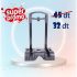 Chariot Universel - Alliage aluminium - pour cartable scolaire - Noir
