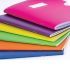 Cahier polypropylène orangé 48p 17*22 60g