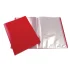 Porte document 120 vues - Rouge
