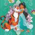 Cahier Piqué 64P 17*22 BMV Disney 80G