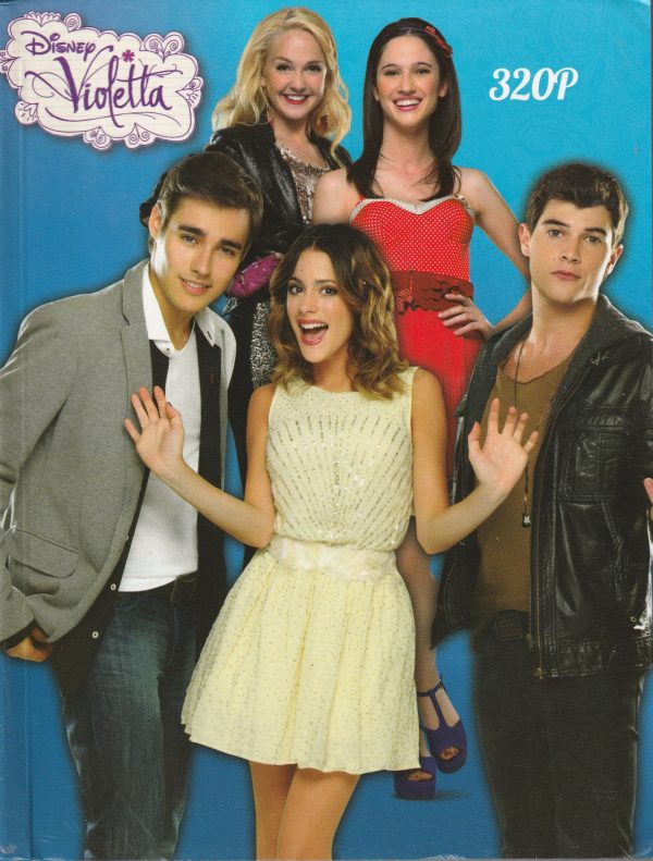 Cahier Piqué 320p 17*22 BMV Disney 80G