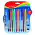 Set De 10 Stylos Soft Grip, Keyroad -