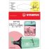 STABILO BOSS MINI PASTEL  DE 3/R/V/B - Surligneur -Marqueur Pastel