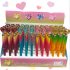STYLO BLEU FANTAISIE COEUR 💚💙💜