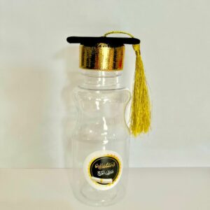 Bouteille soutenance avec chapeau et stickers 200ml