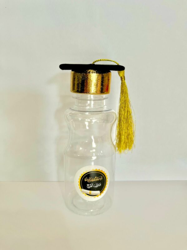 Bouteille soutenance avec chapeau et stickers 200ml