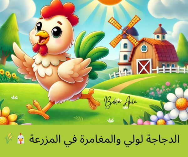 قصة الدجاجة لولي و المغامرة في المزرعة