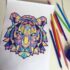 نشاط تلوين بالأجزاء الصغيرة يناسب الأطفال من سن ٩ سنوات 🎨🖌️