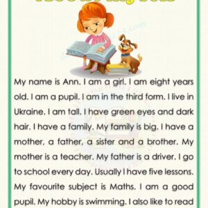 Reading for kids  18 text